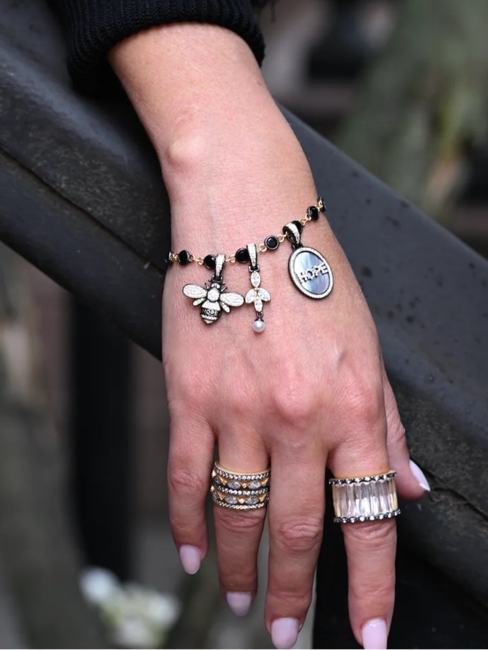 Freida Rothman Petal of Light Pearl Charm - Picture 10 of 11